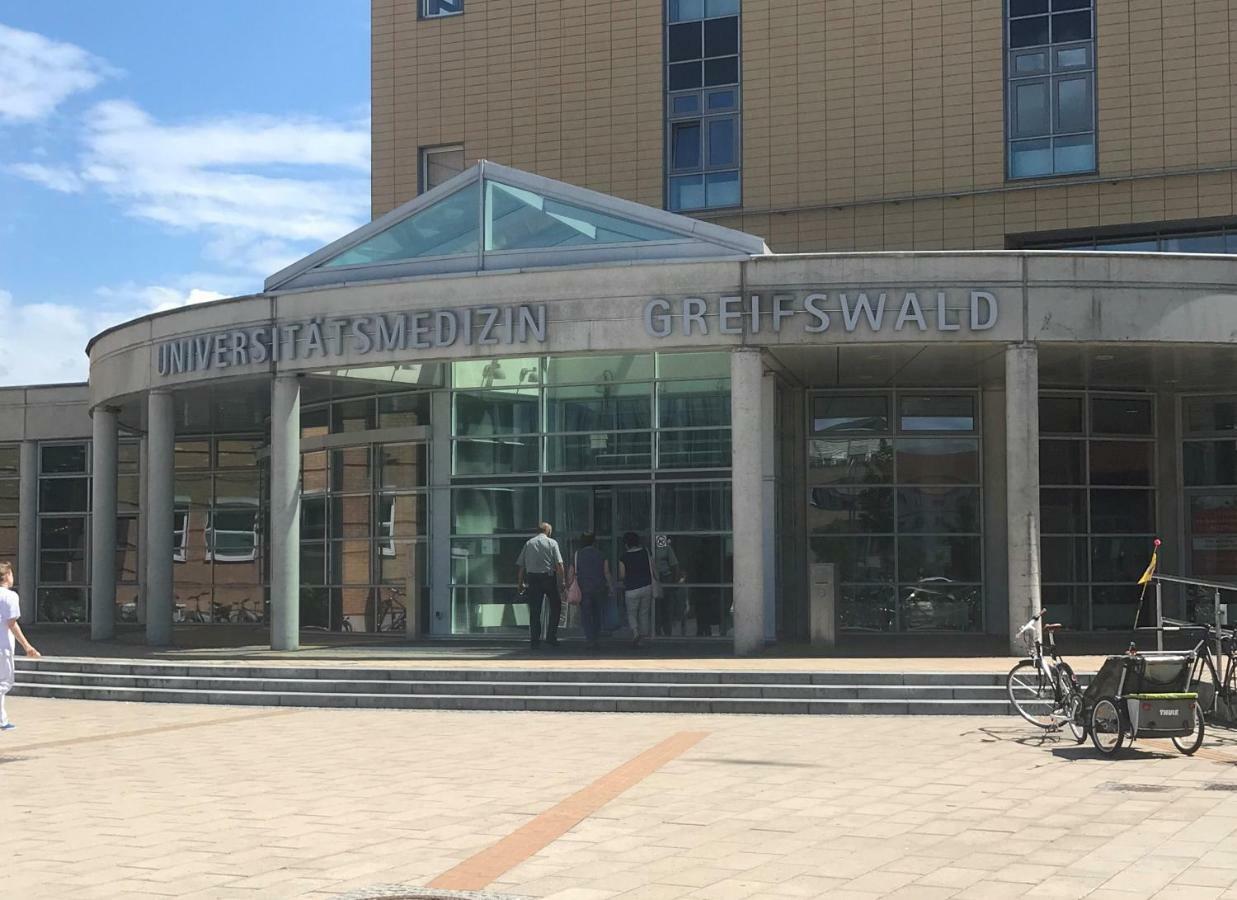 Ferienwohnung Direkt Am Ryck- Naehe Uni Und Kliniken Greifswald Exteriör bild